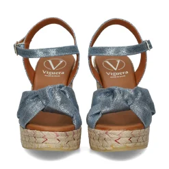 VIGUERA Sandalias cuña de Mujer 2144 JEANS