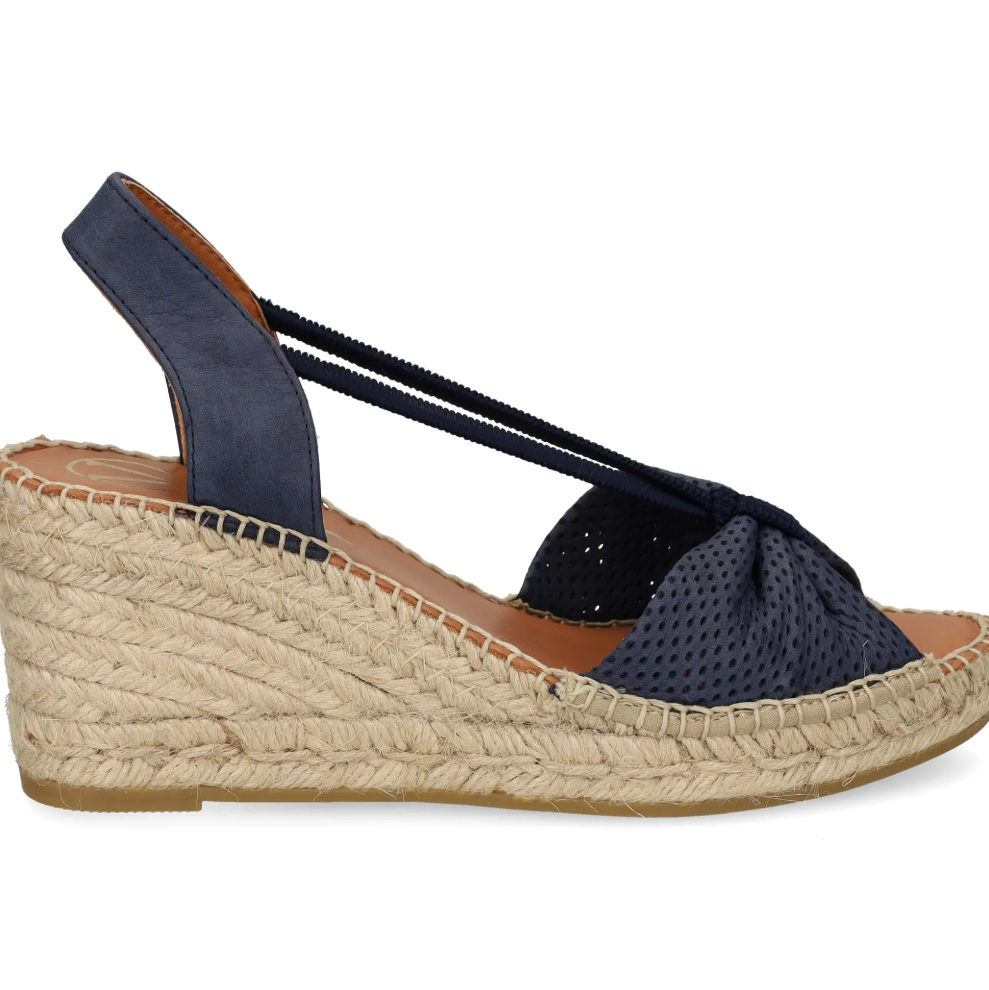 VIGUERA Sandalias cuña de Mujer 1909 MARINO