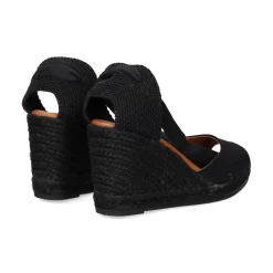 VIGUERA Sandalias cuña de Mujer 2133 NEGRO
