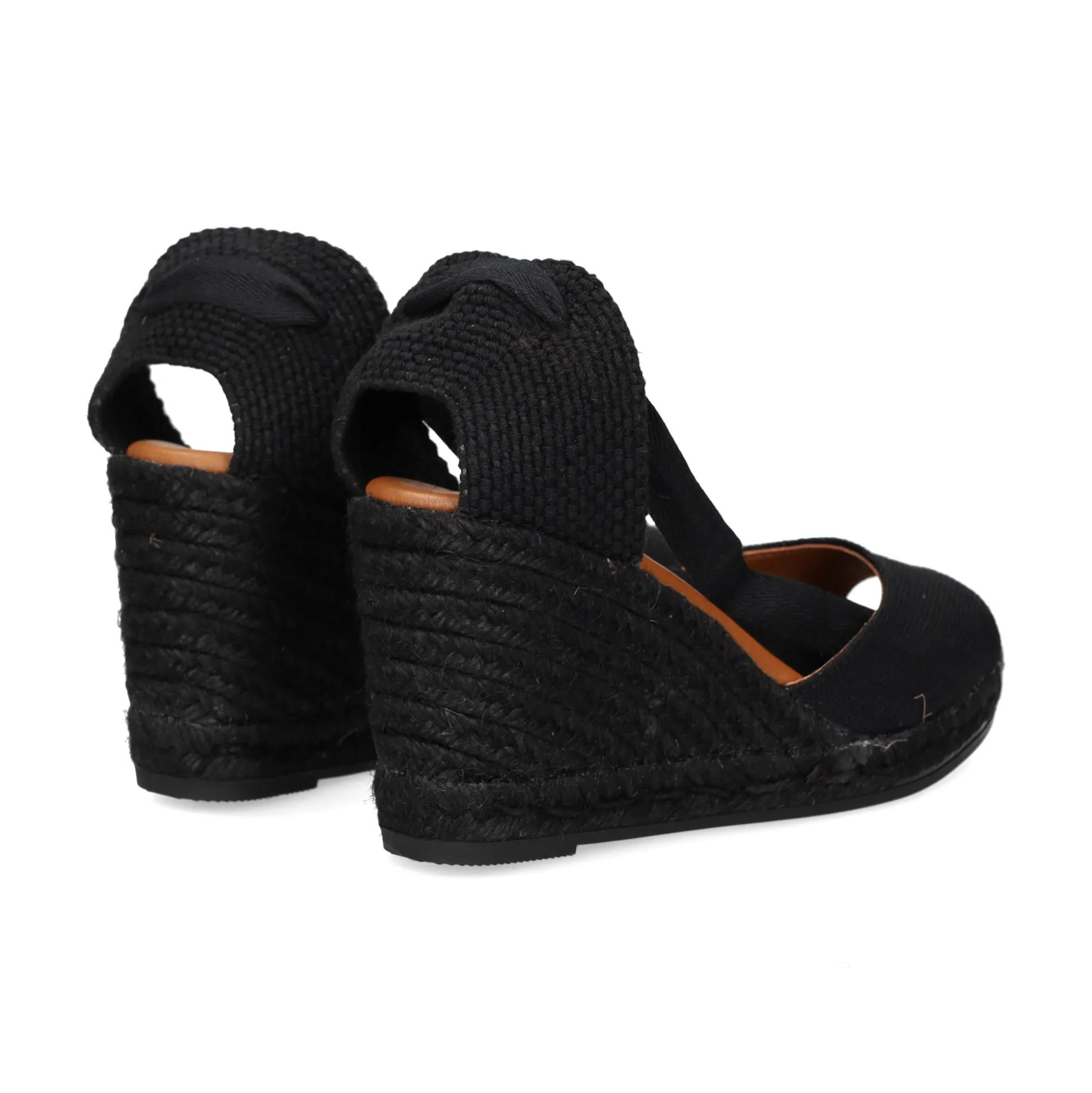 VIGUERA Sandalias cuña de Mujer 2133 NEGRO