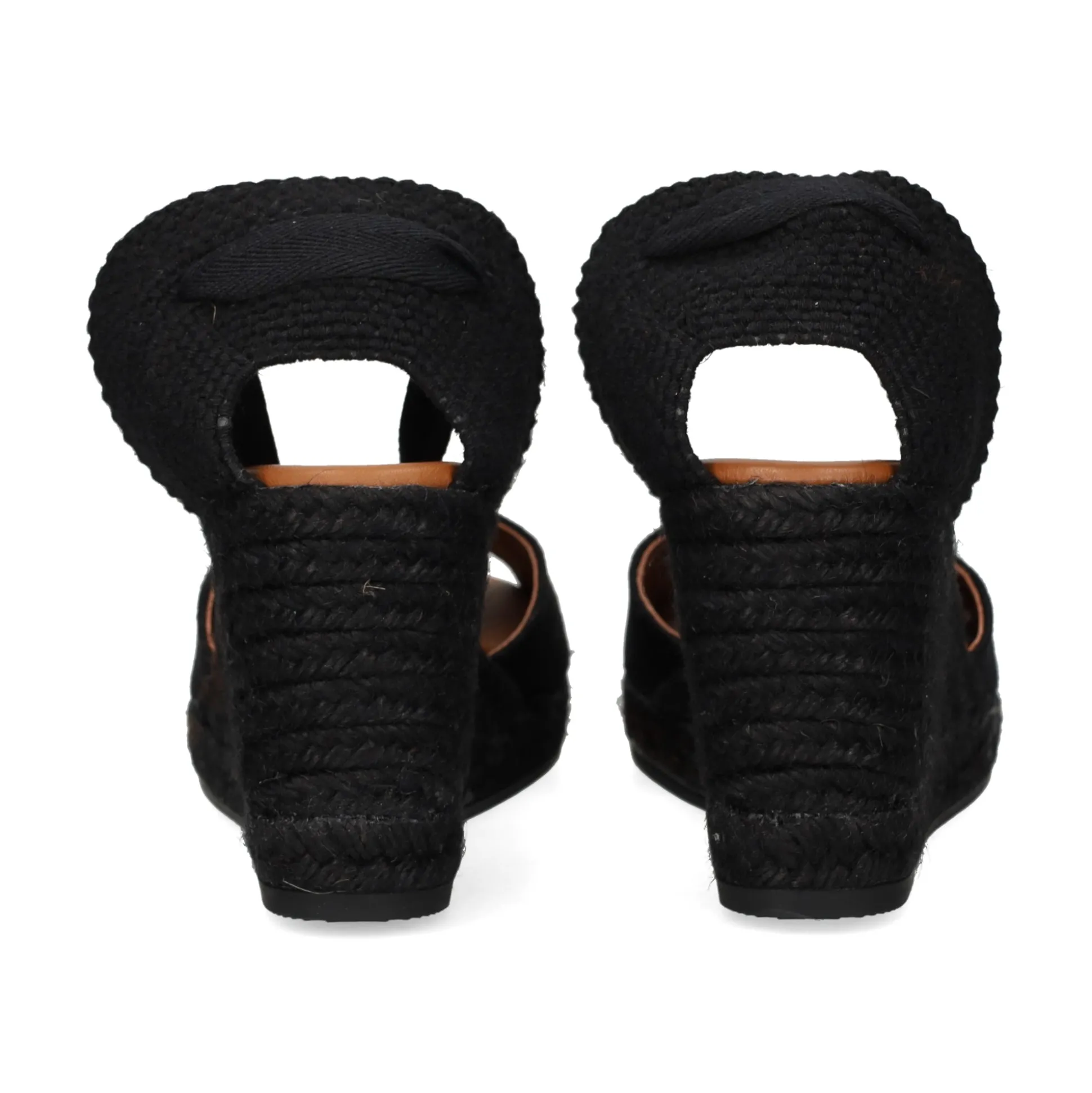 VIGUERA Sandalias cuña de Mujer 2133 NEGRO