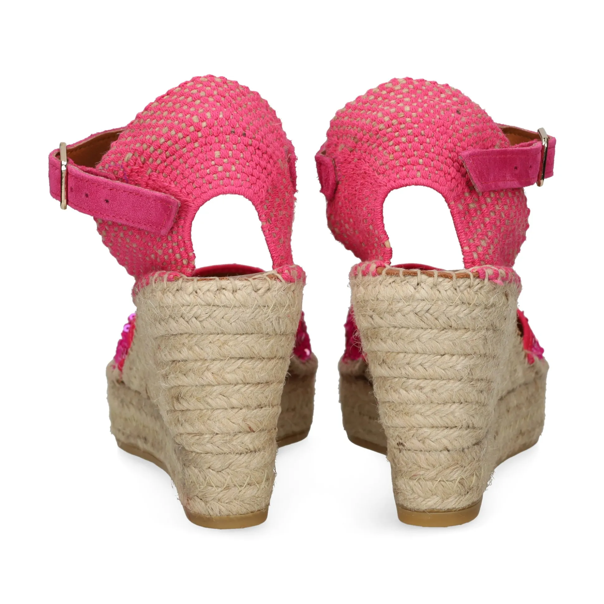 VIGUERA Zapatos cuña 1632 604 FUXIA