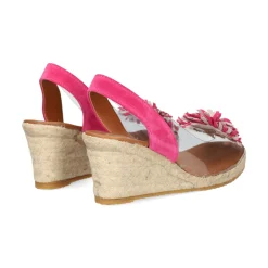 VIGUERA Zapatos cuña 0294 604 FUXIA