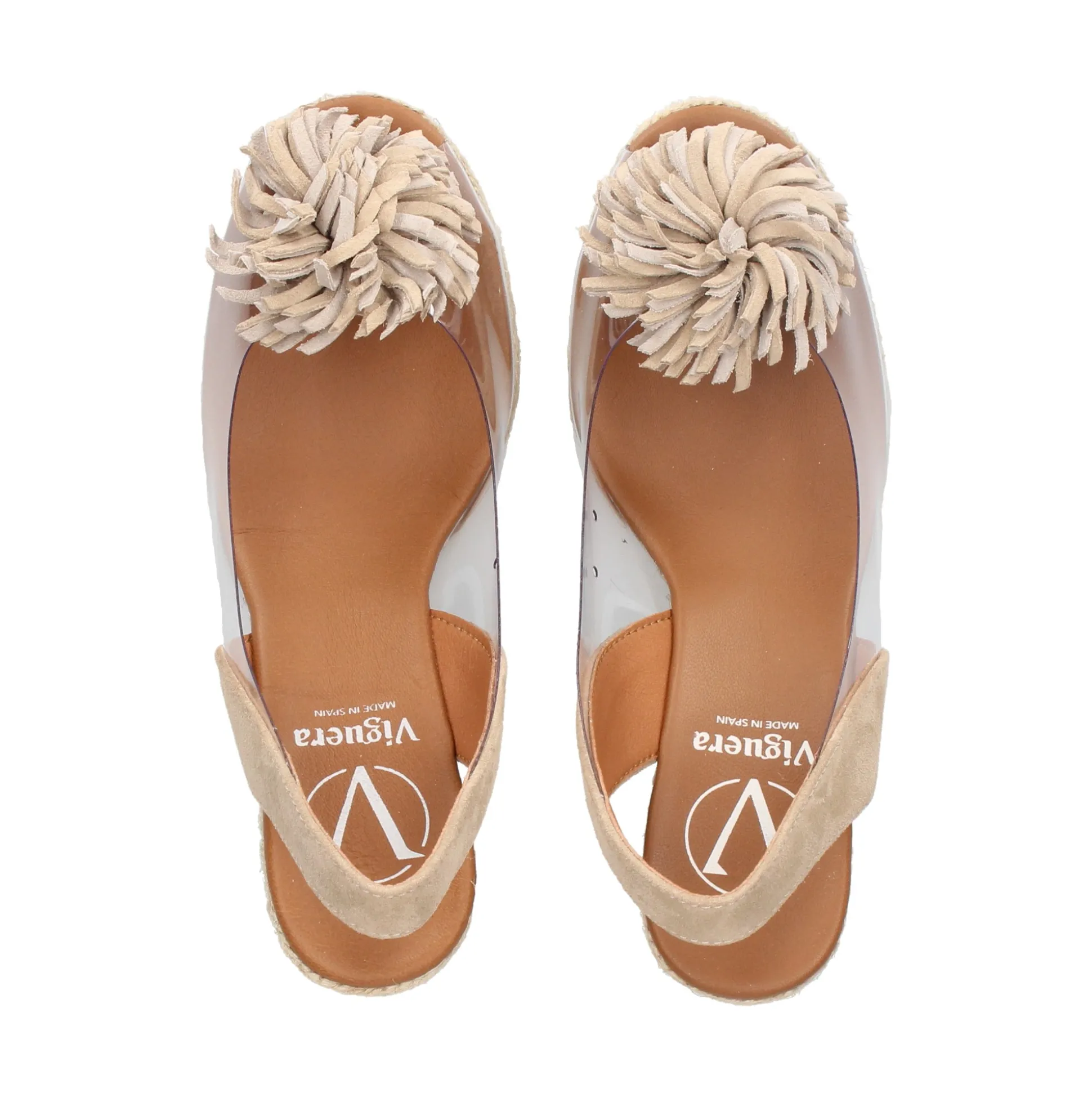 VIGUERA Zapatos cuña 0294 DESERT