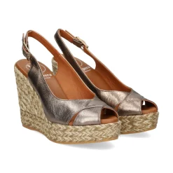 VIGUERA Zapatos cuña 1823 FUMO