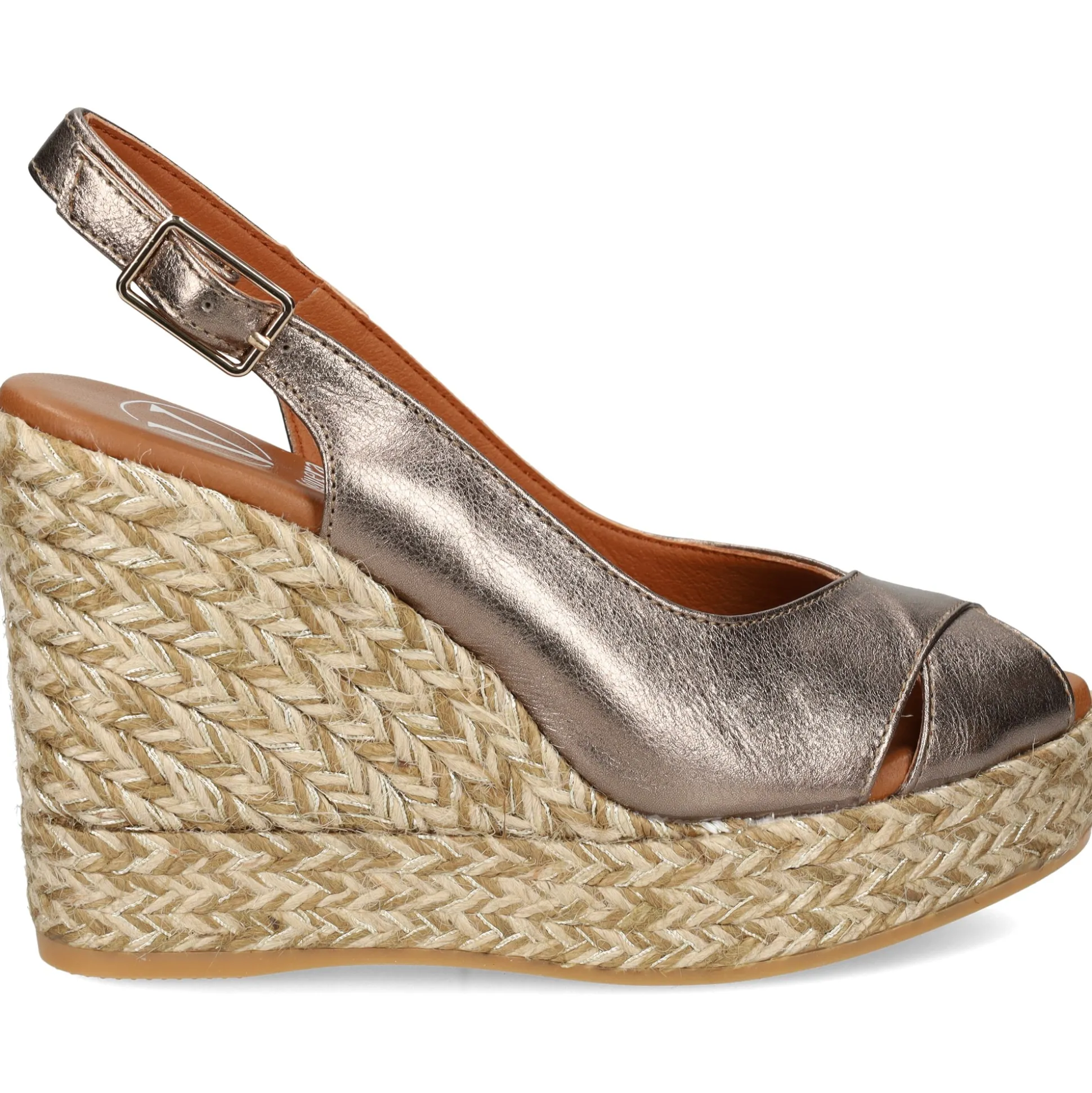 VIGUERA Zapatos cuña 1823 FUMO