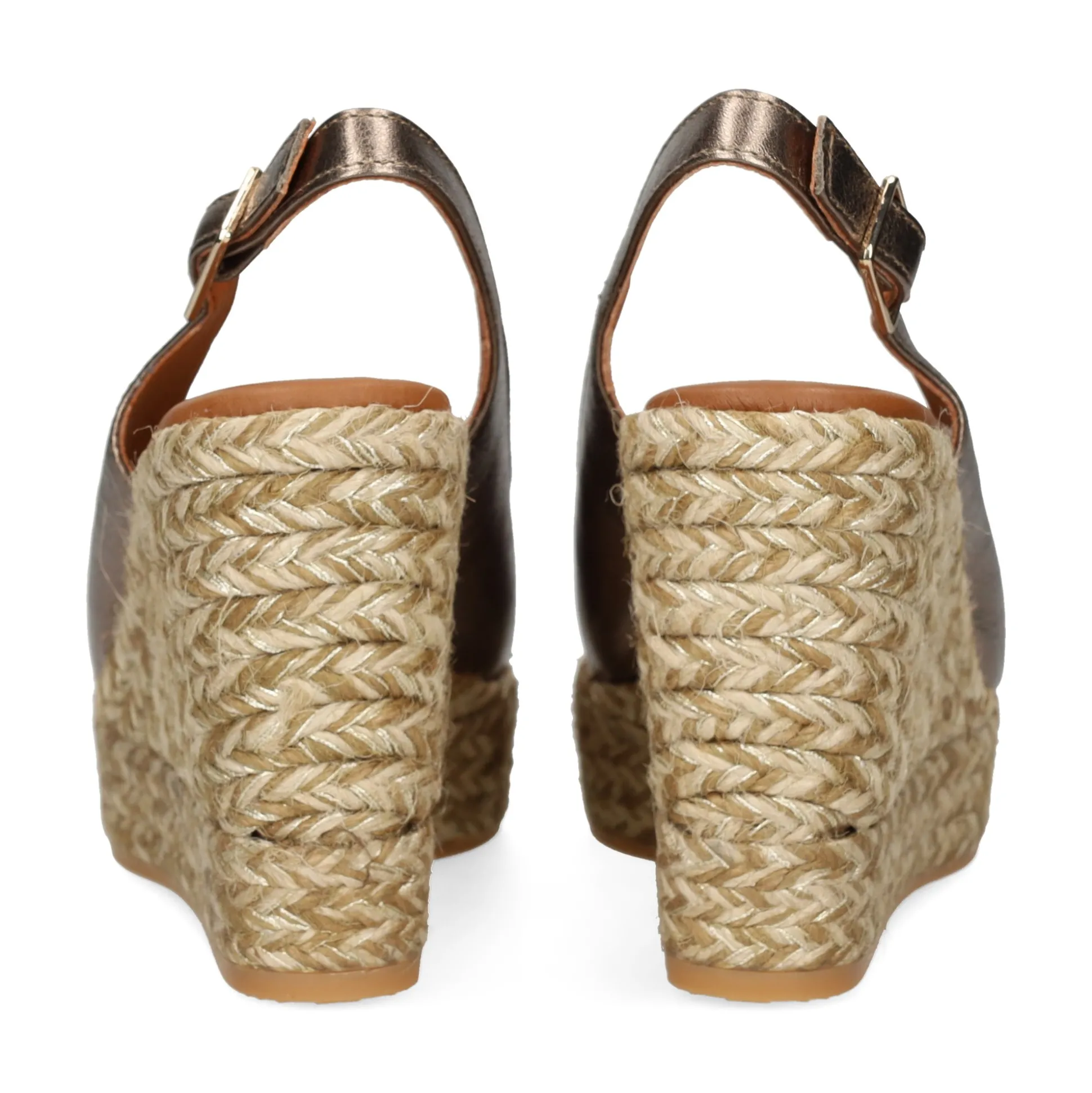 VIGUERA Zapatos cuña 1823 FUMO