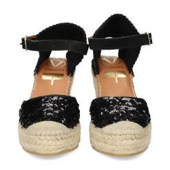 VIGUERA Zapatos cuña 1632 NEGRO