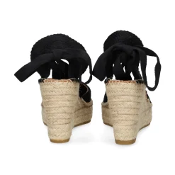 VIGUERA Zapatos cuña 2227 NEGRO