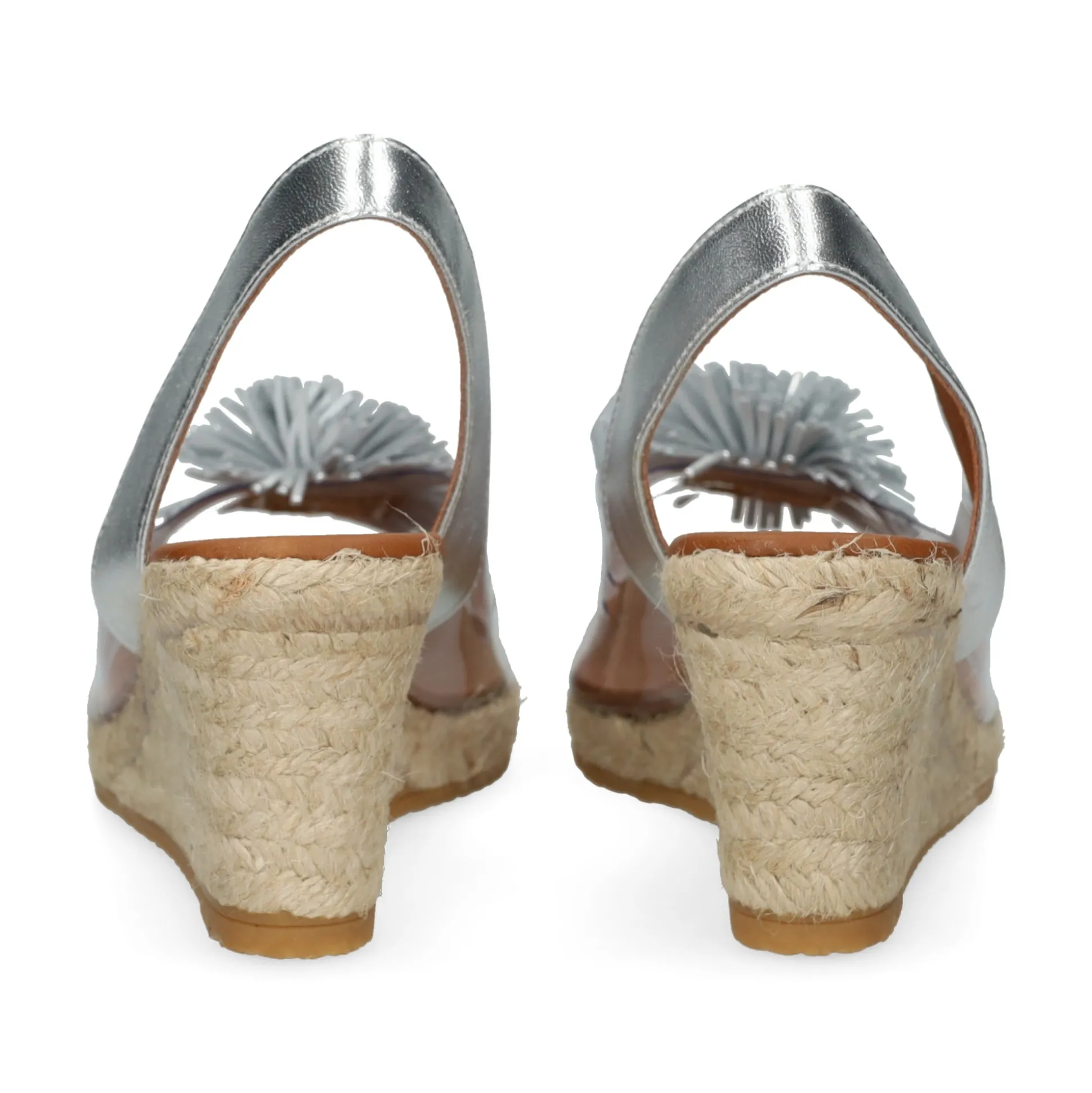 VIGUERA Zapatos cuña 0293 PLATA