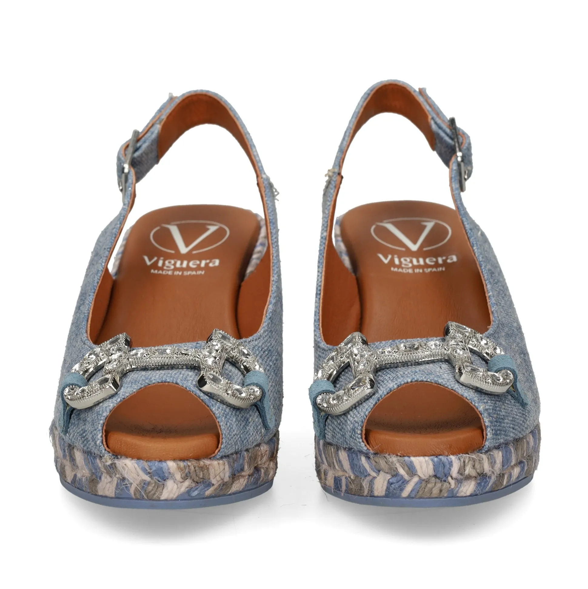 VIGUERA Zapatos cuña 2118 VAQUERO