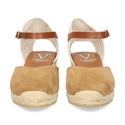 VIGUERA Zapatos cuña 1757 WHISKEY