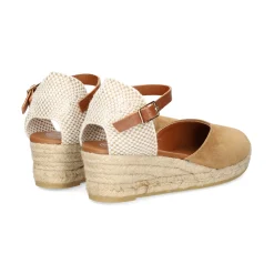 VIGUERA Zapatos cuña 1757 WHISKEY