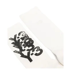Y3 ADIDAS Calcetines Y-3 MERCH SOCKS BLANCO