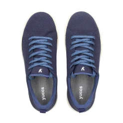 YUCCS Zapatillas de Hombre MERINO NAVY