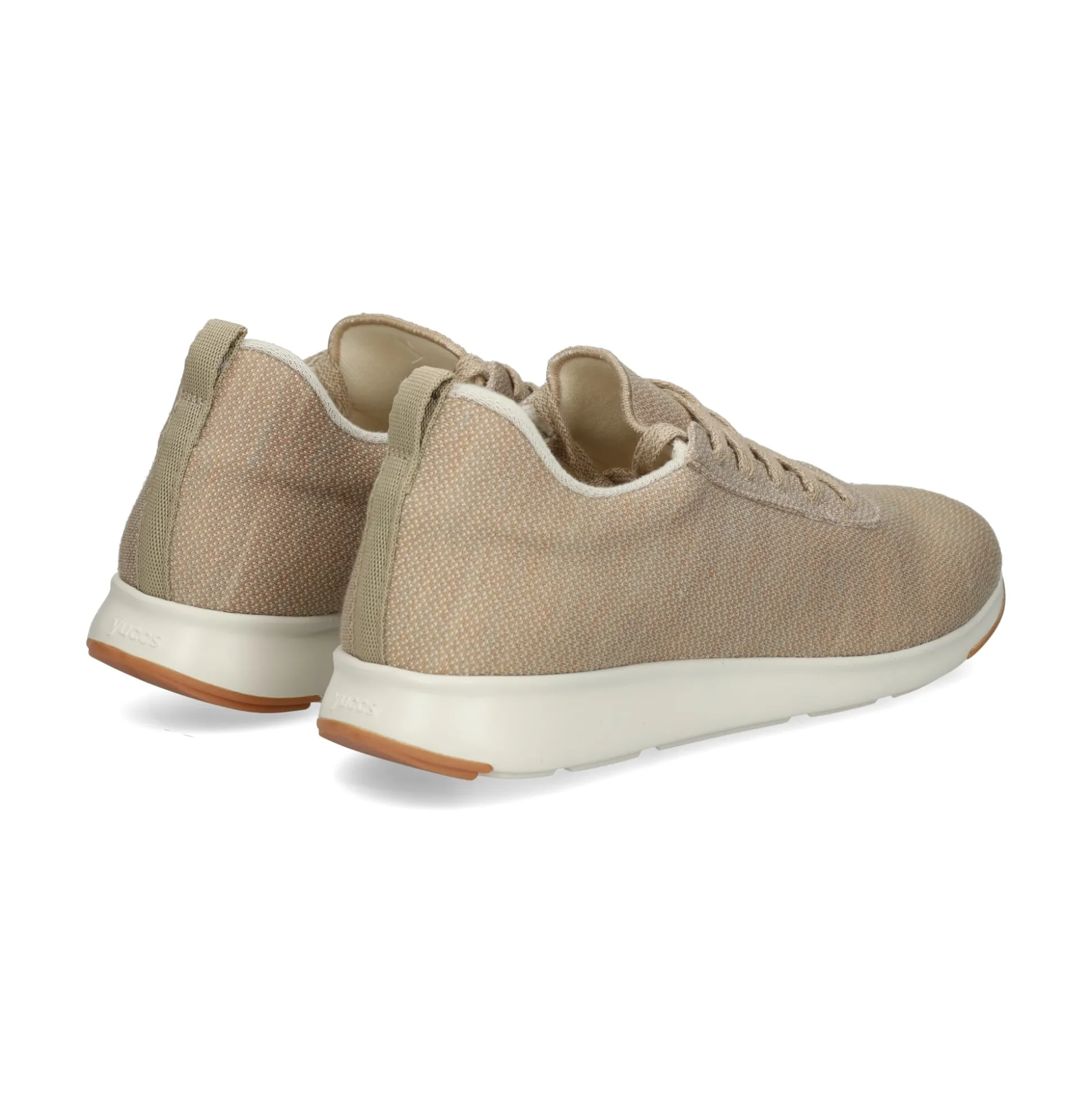 YUCCS Zapatillas de Hombre MERINO BEIGEH