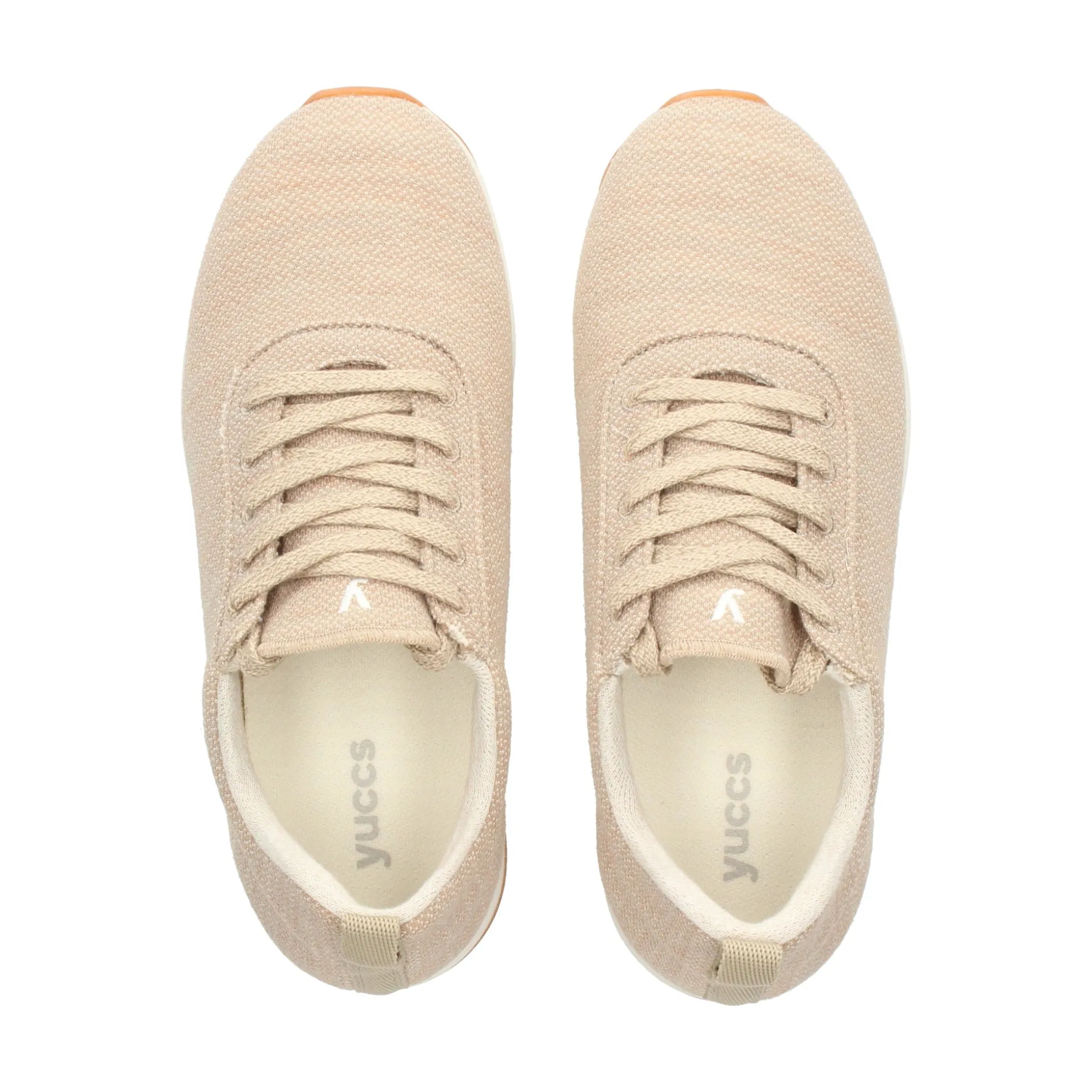 YUCCS Zapatillas de Mujer MERINO BEIGE