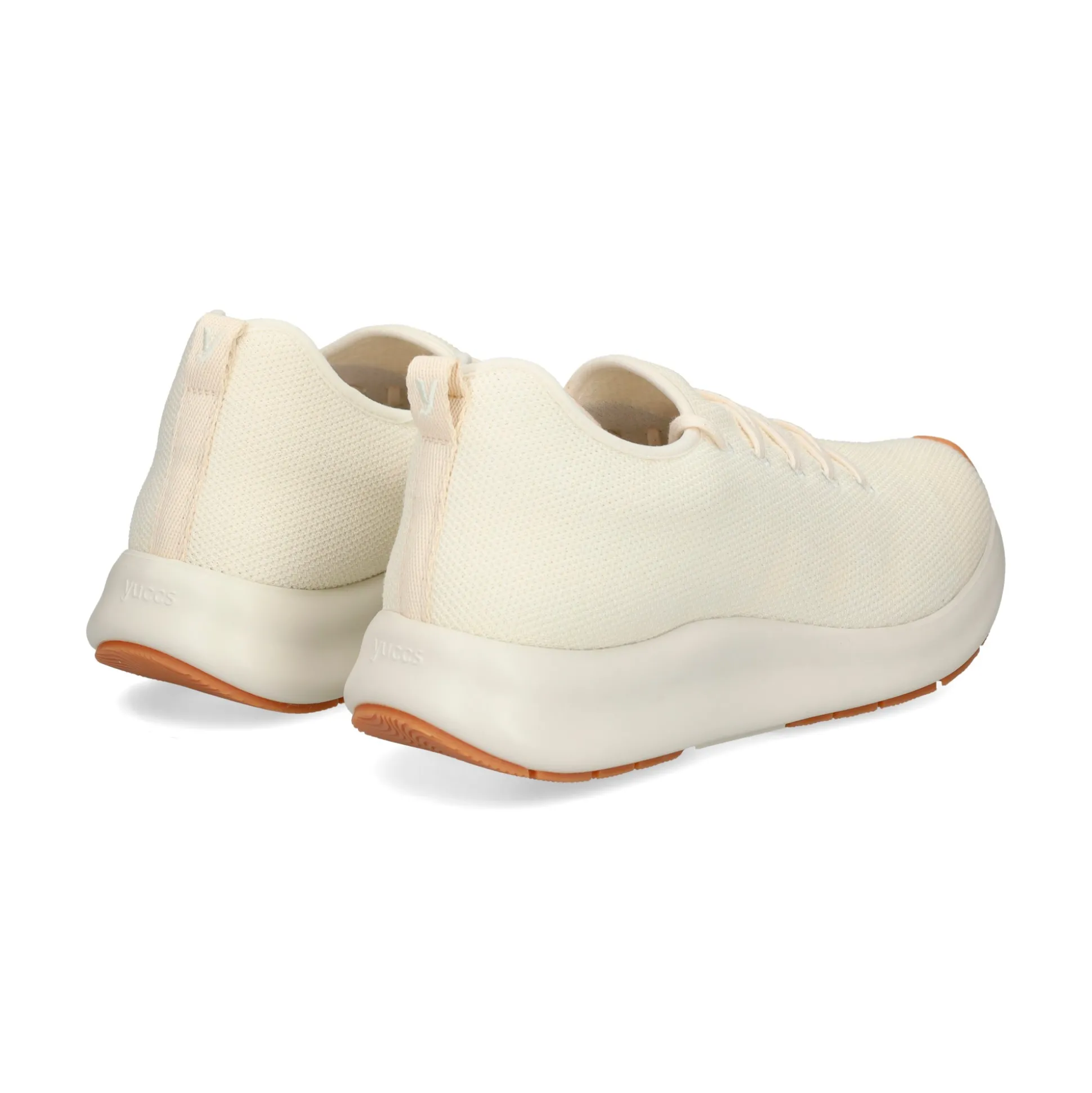 YUCCS Zapatillas de Mujer BAMBOO BLANCO