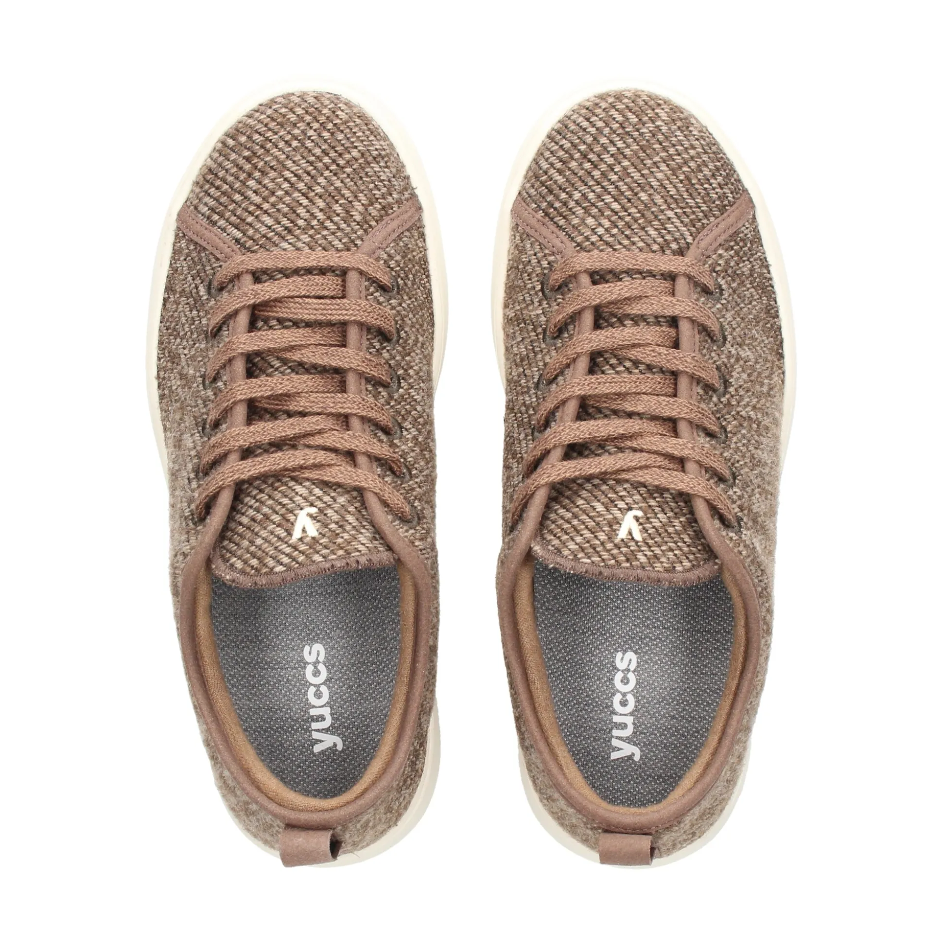 YUCCS Zapatillas de Mujer MERINO BEIGE