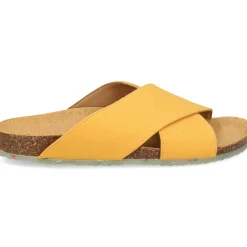 ZOURI Sandalias planas de Mujer SUN MOSTAZA