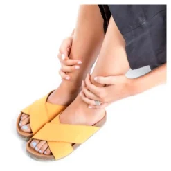 ZOURI Sandalias planas de Mujer SUN MOSTAZA