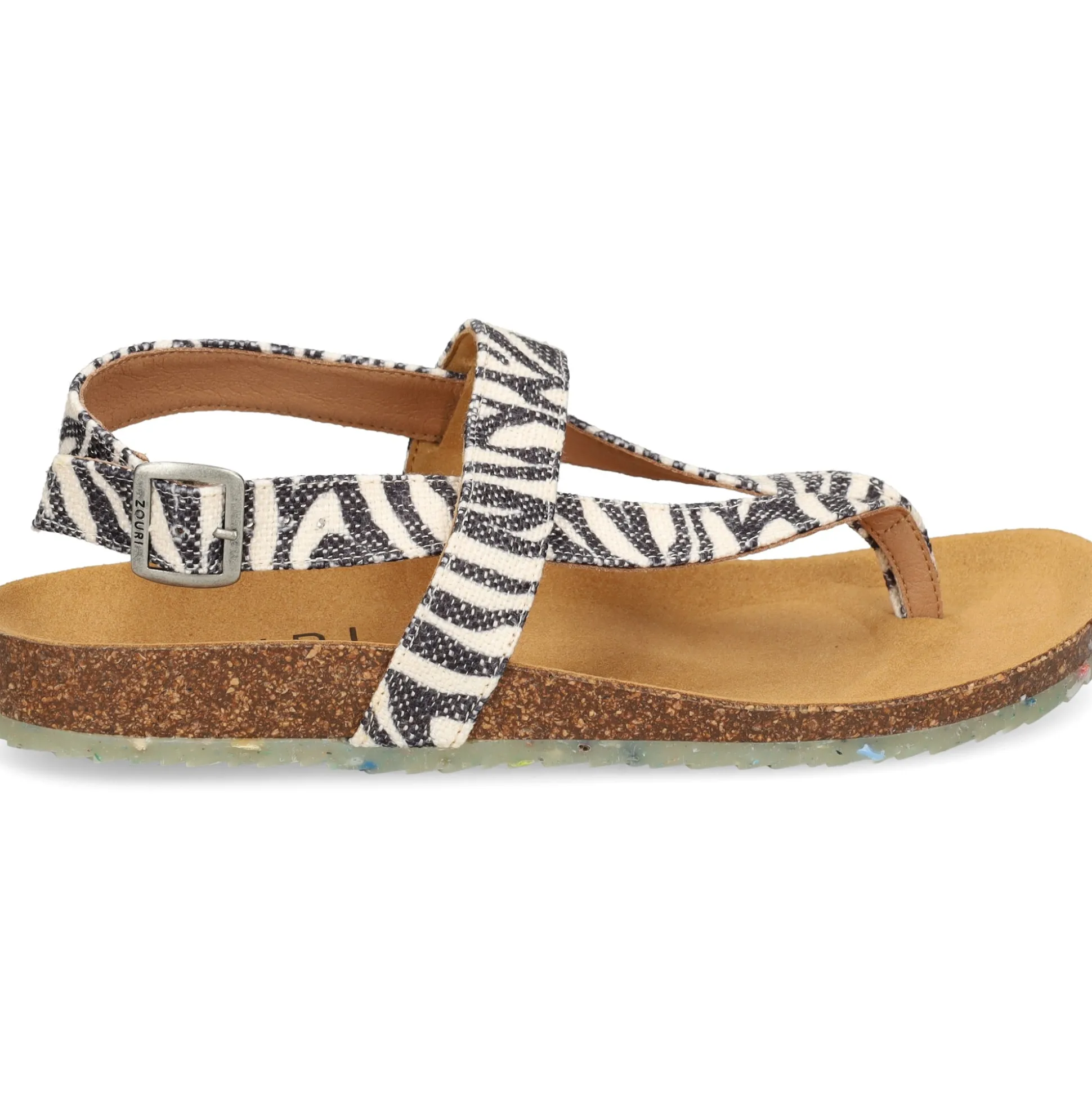 ZOURI Sandalias planas de Mujer ISLE ALGAE