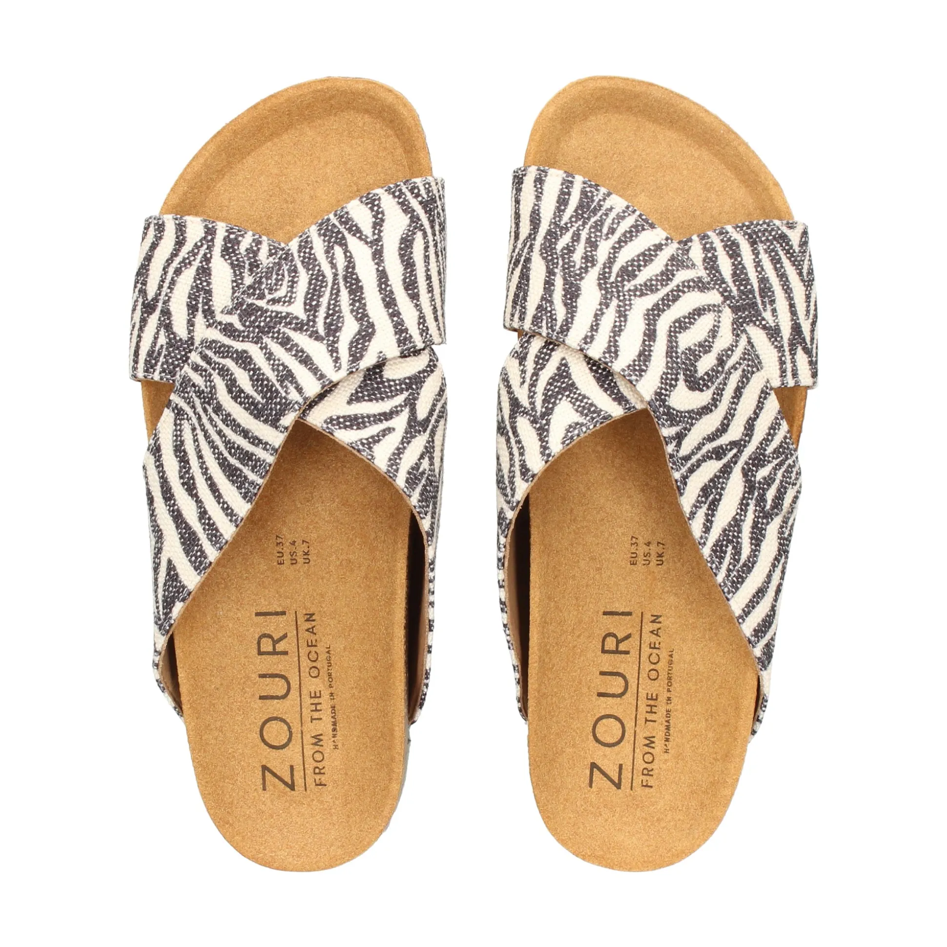 ZOURI Sandalias planas de Mujer SUN ALGAE