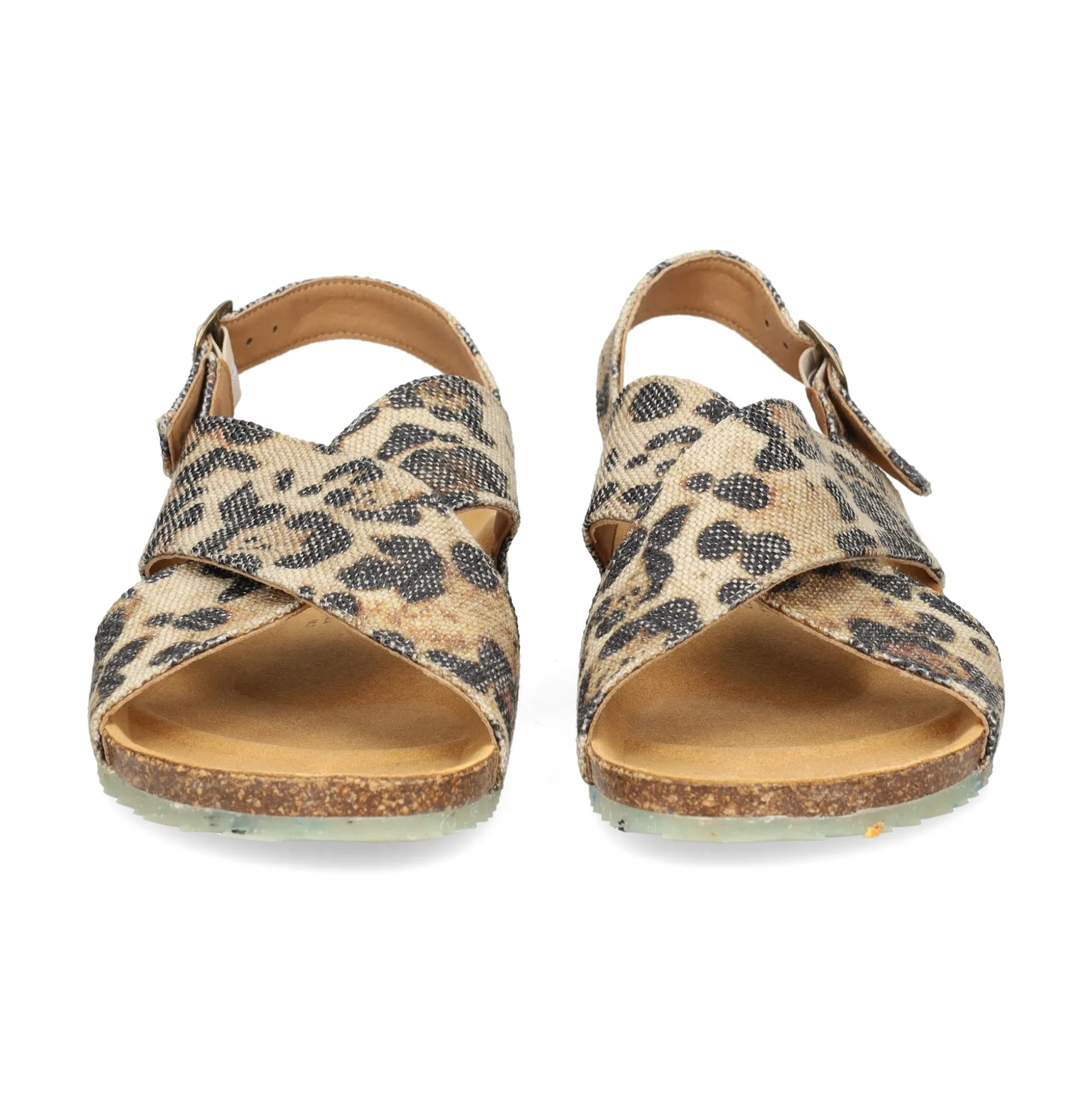 ZOURI Sandalias planas de Mujer CORAL